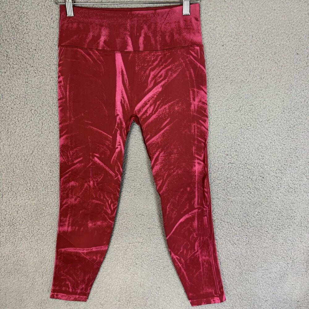 Lululemon Seamless Leggings‎ Womens 4 Red Active Gym